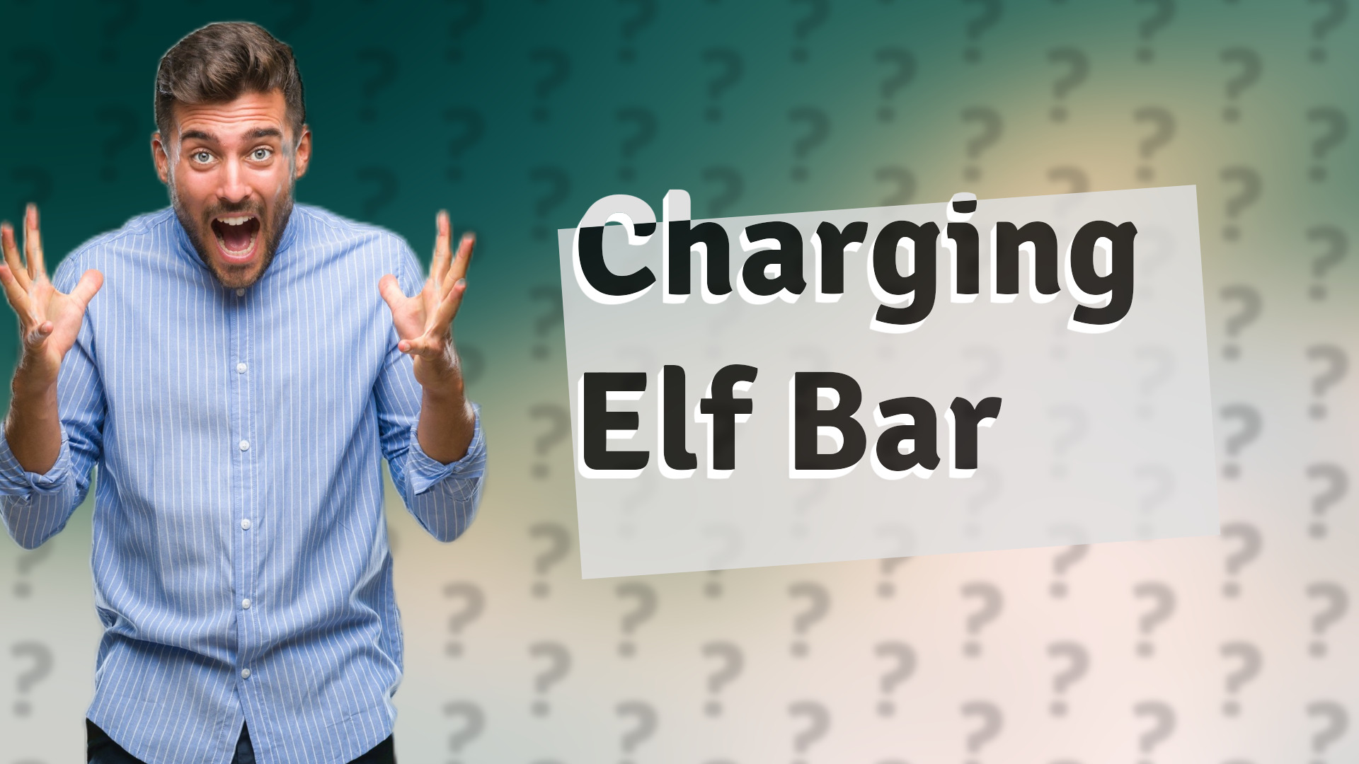 Charging Elf Bar