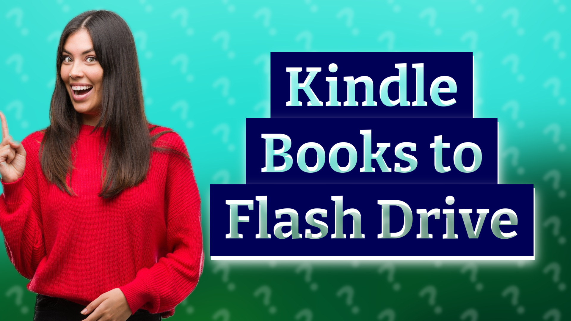 Kindle Books to Flash Drive
