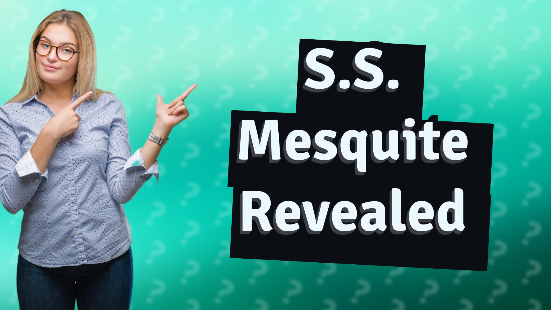 S.S. Mesquite Revealed