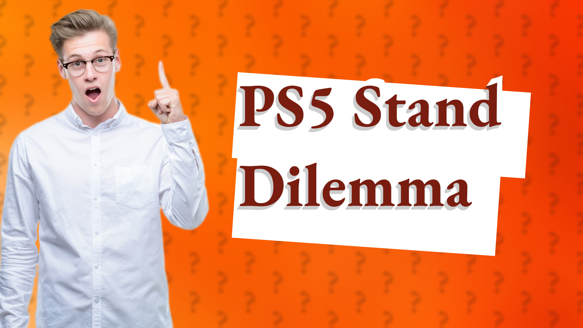 PS5 Stand Dilemma
