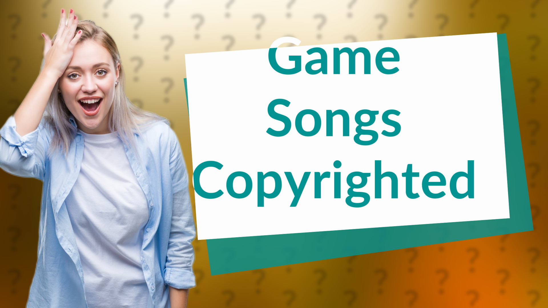 Game Songs Copyrighted