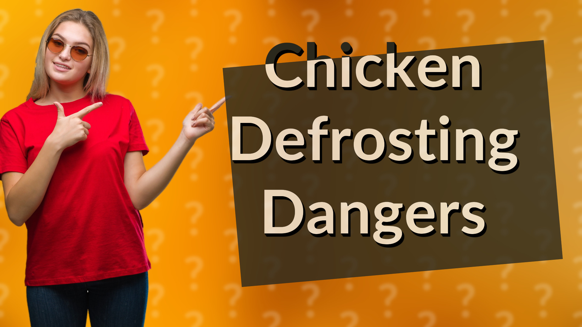 Chicken Defrosting Dangers