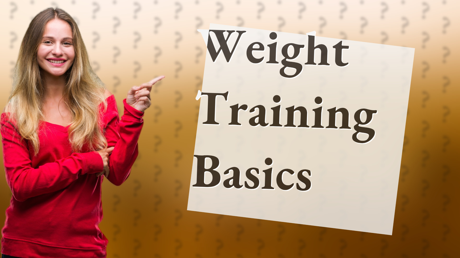 Weight Training Basics