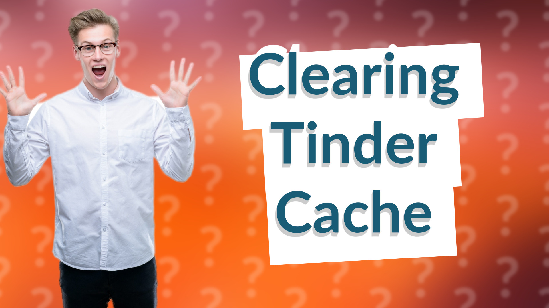 Clearing Tinder Cache