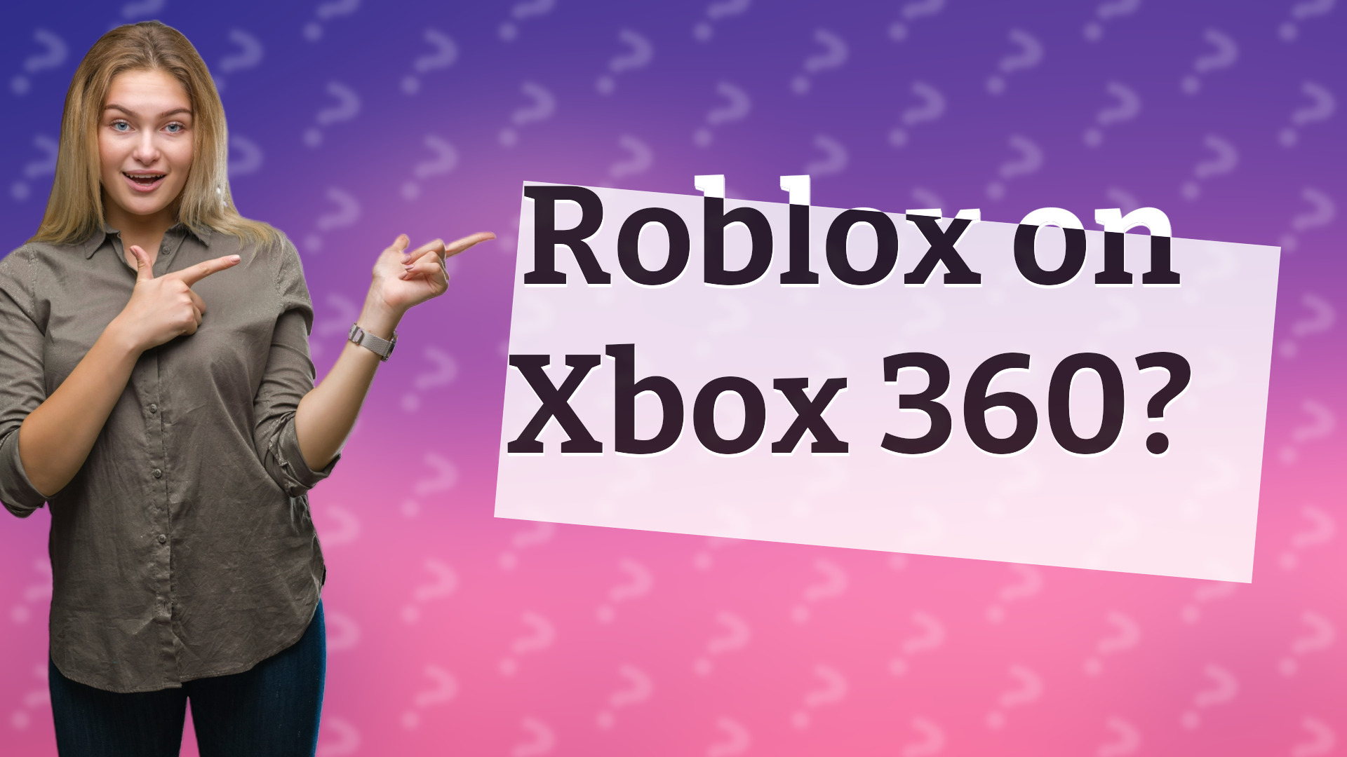 Roblox on Xbox 360?
