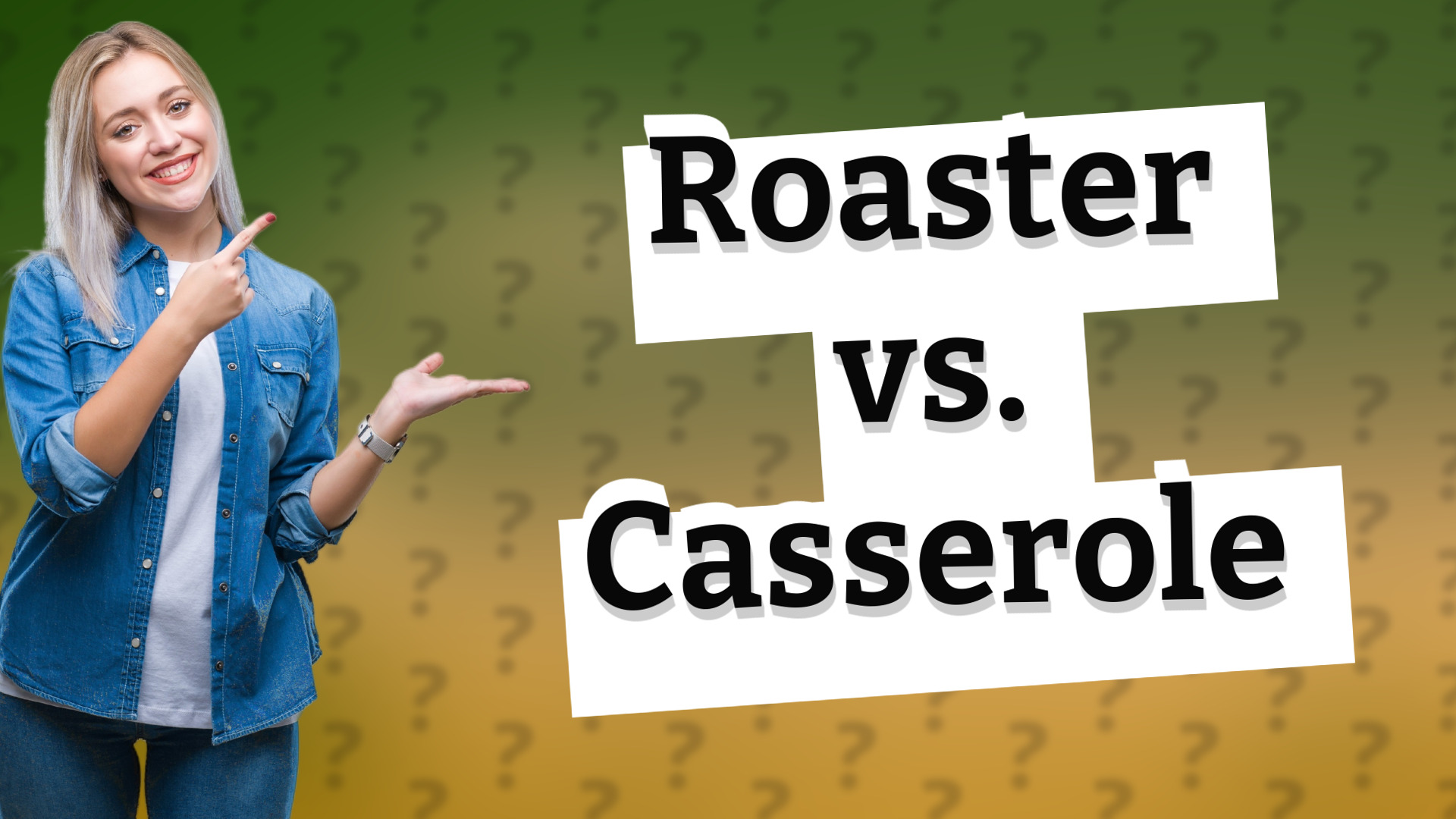 Roaster vs. Casserole