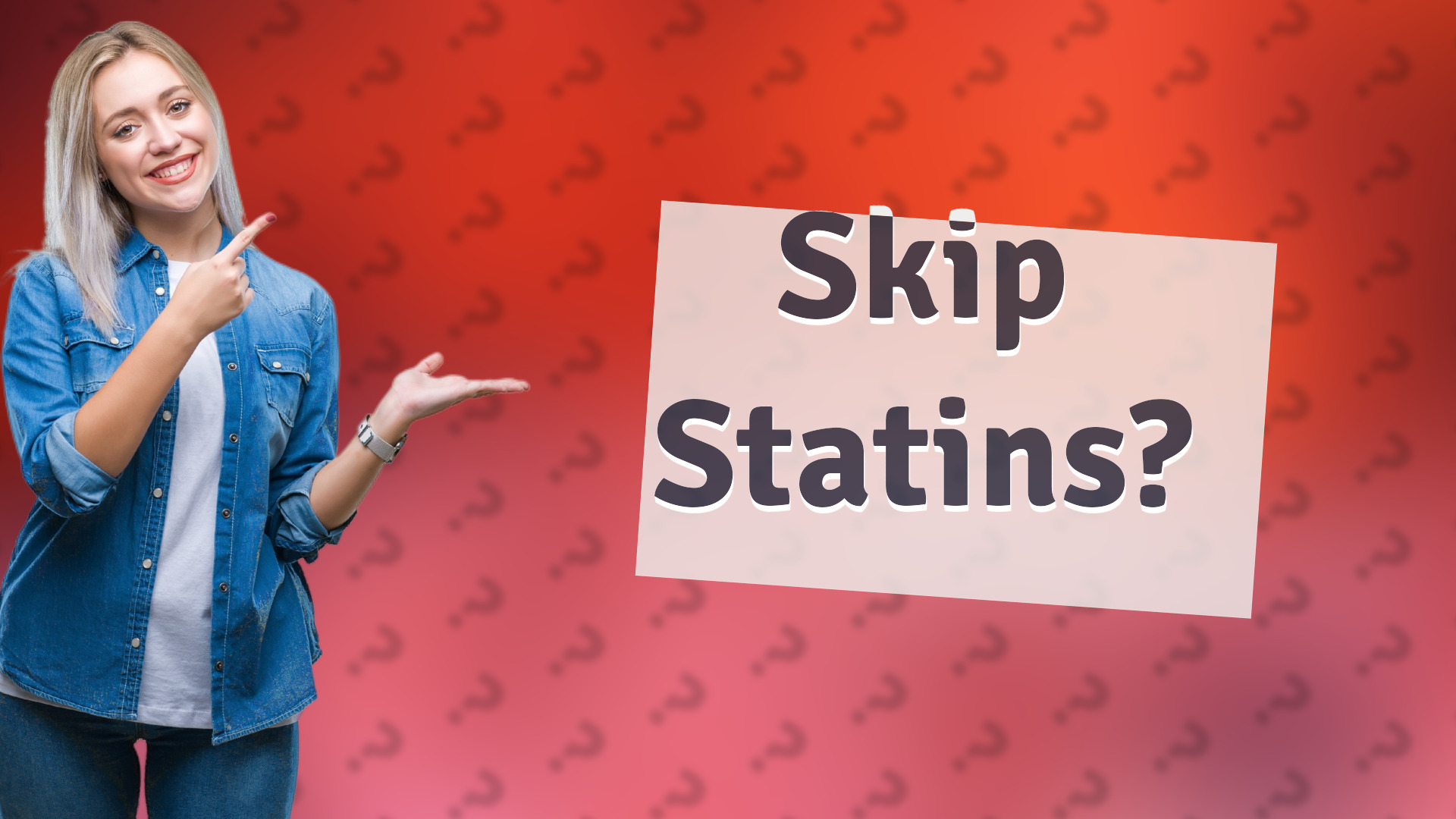 Skip Statins?