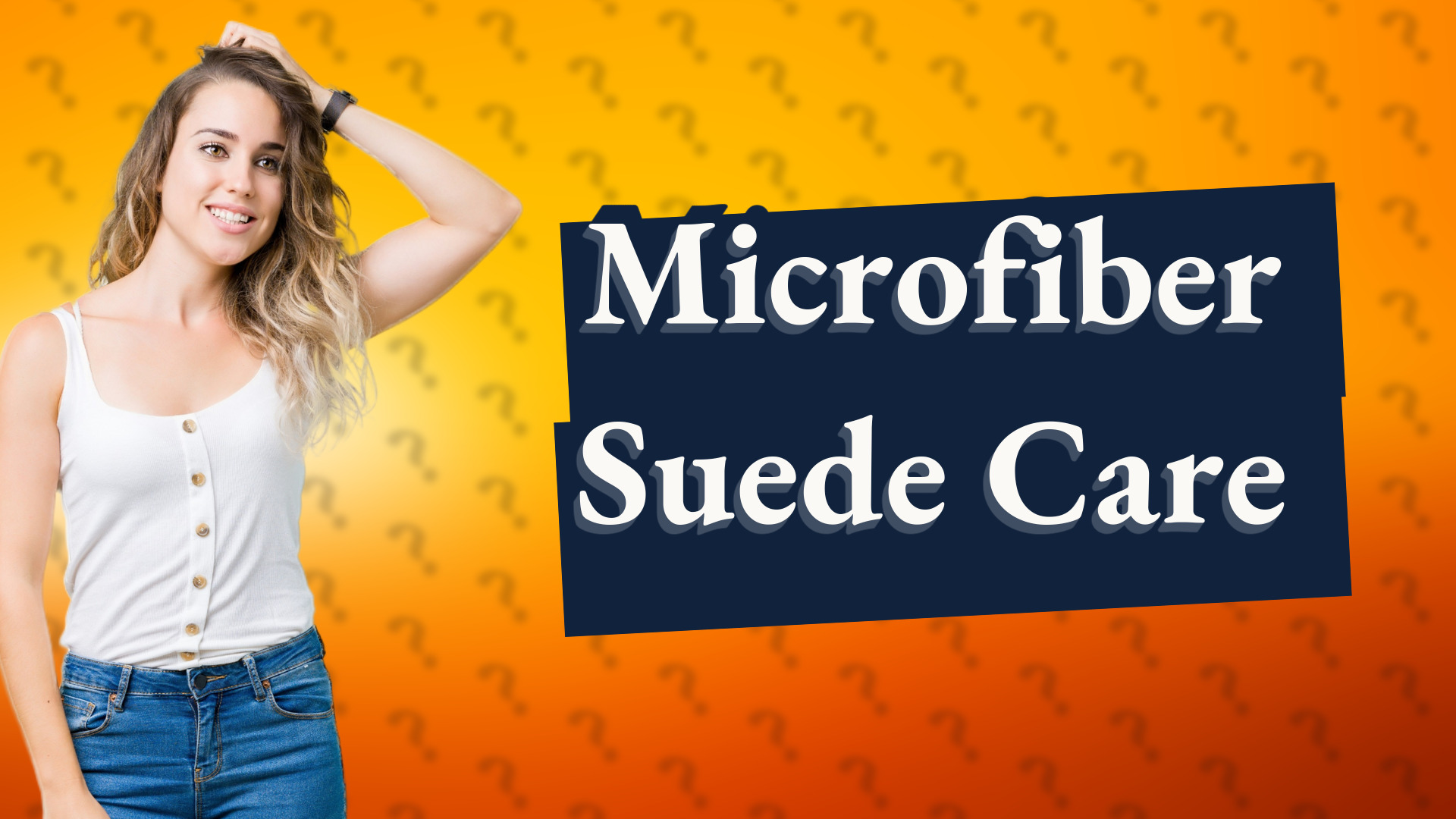 Microfiber Suede Care