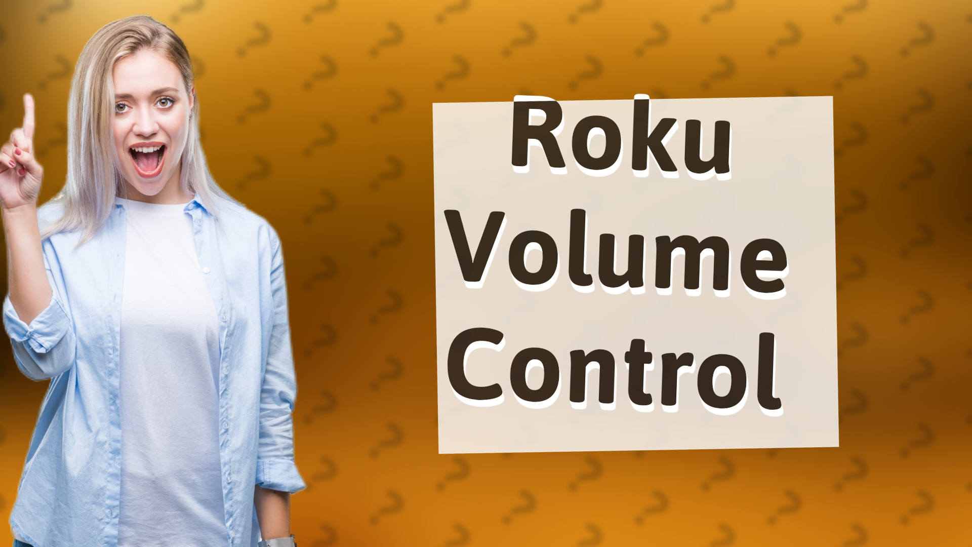 Roku Volume Control