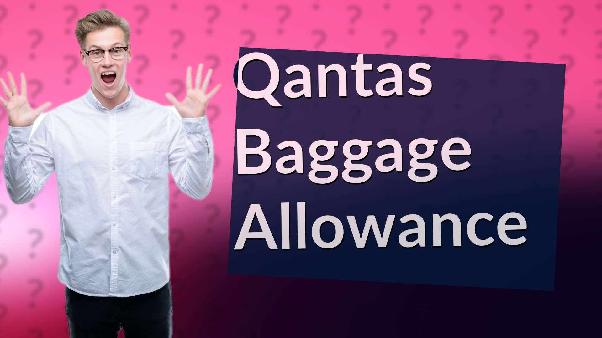 Qantas Baggage Allowance