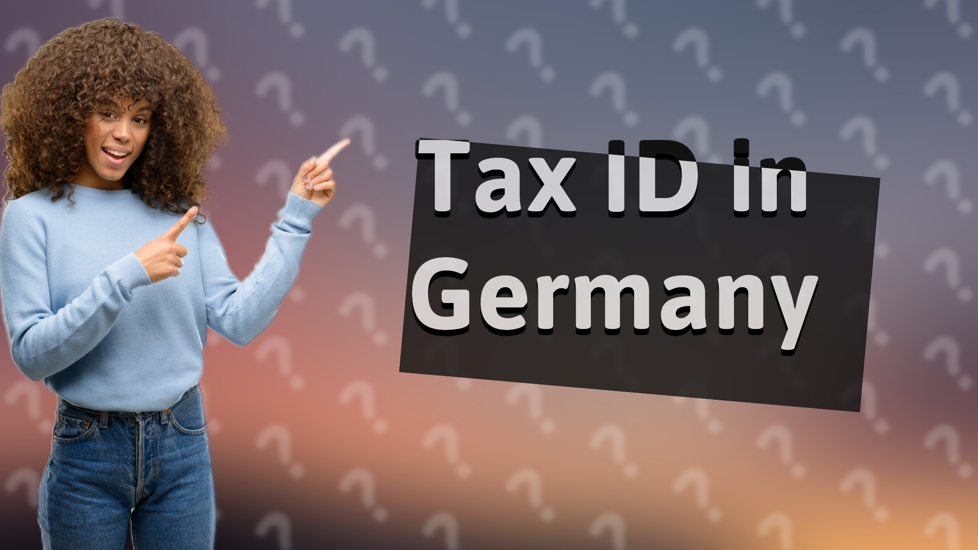Tax ID in Germany