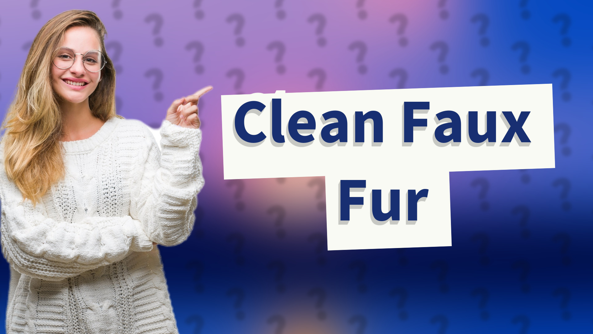 Clean Faux Fur