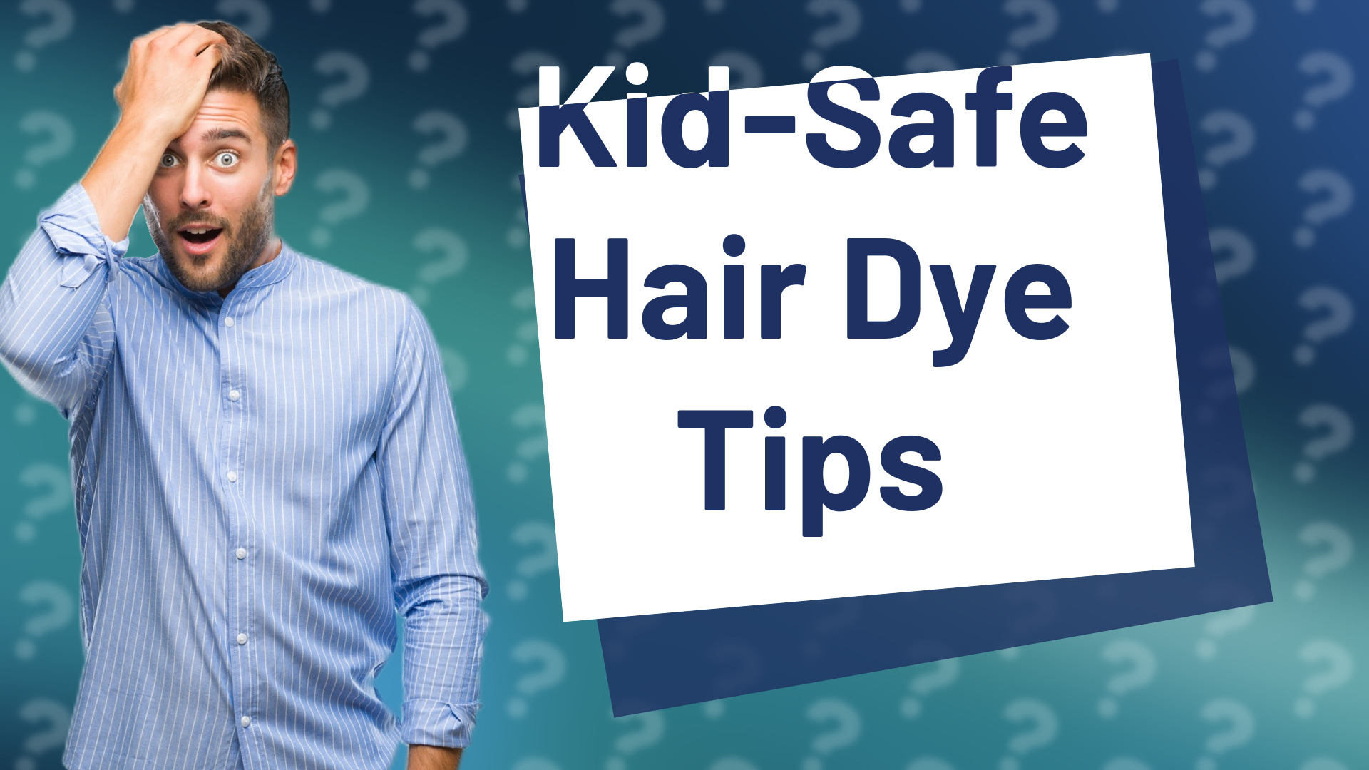 Kid-Safe Hair Dye Tips