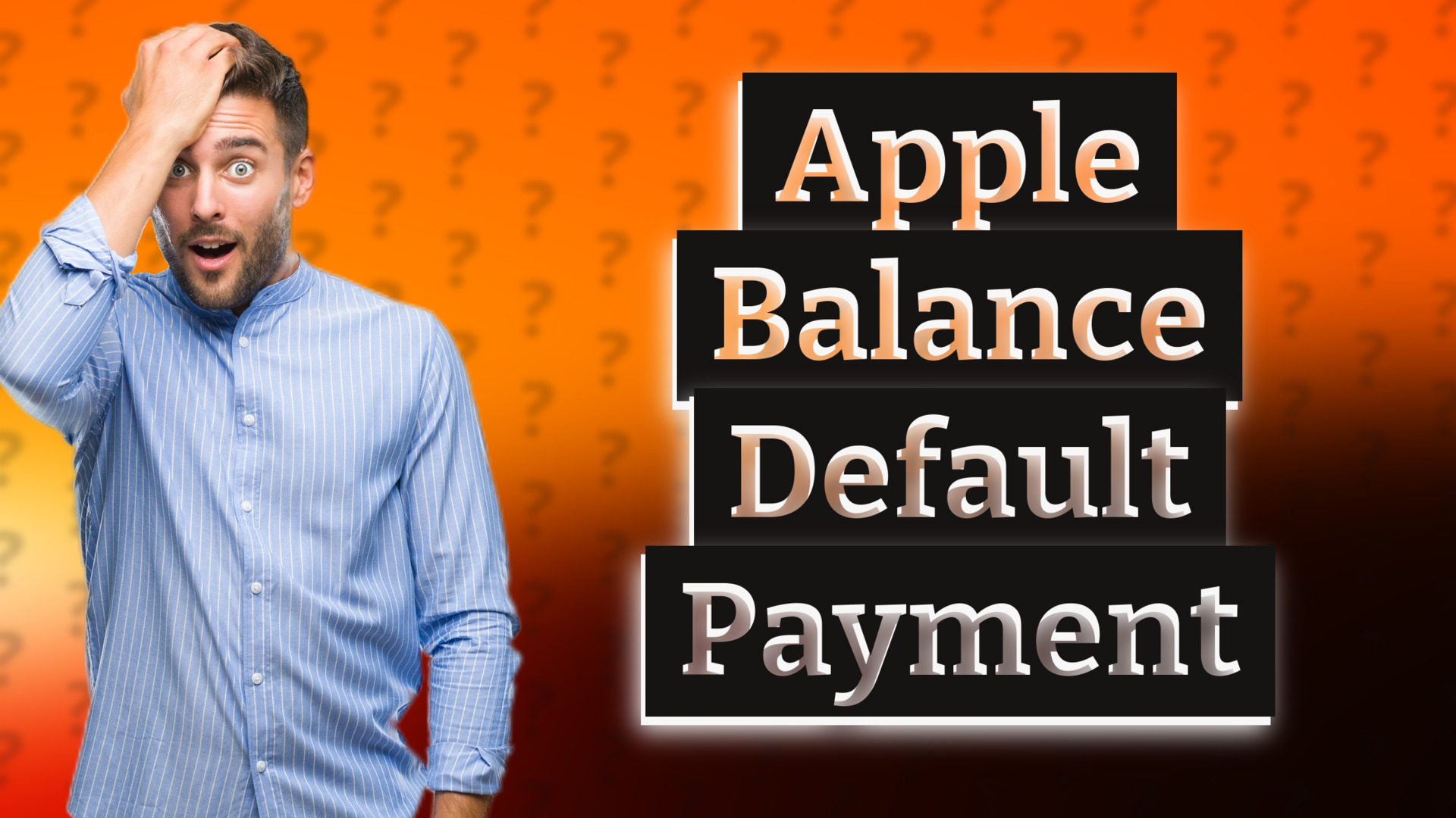 Apple Balance Default Payment