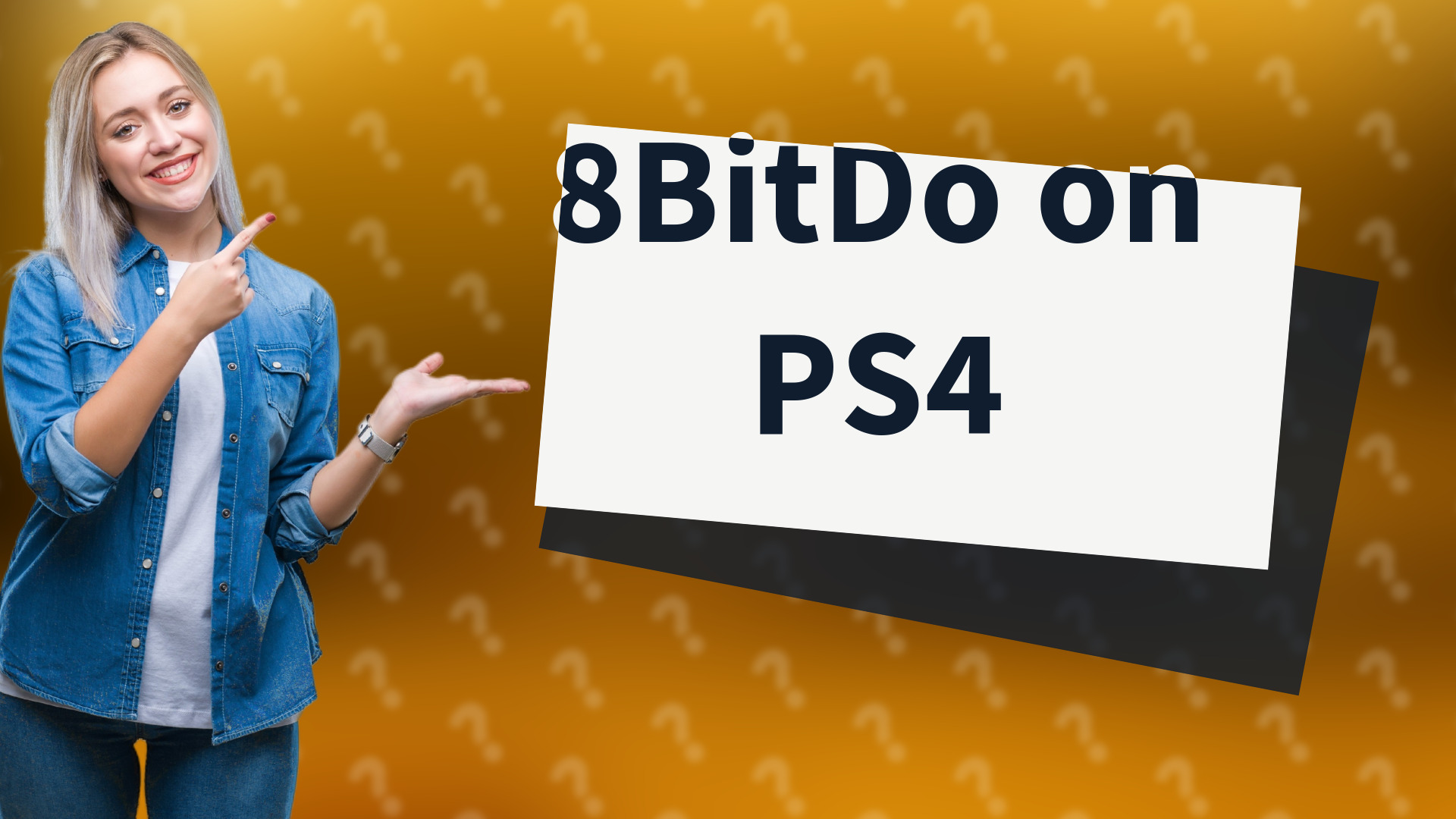 8BitDo on PS4