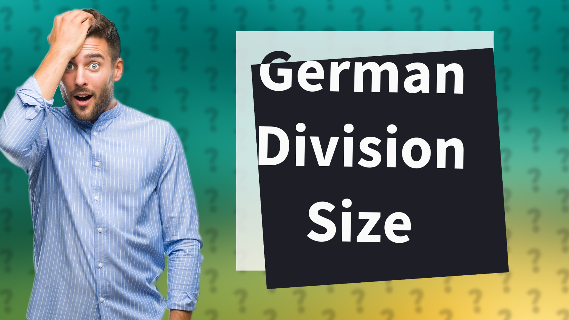 German Division Size