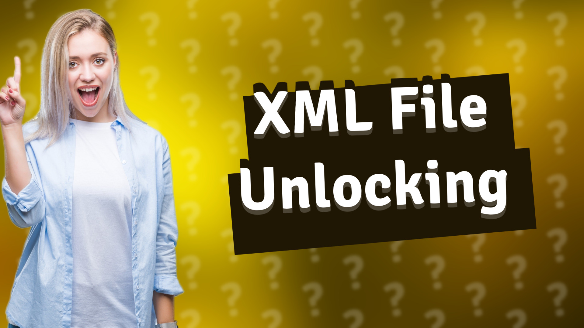 XML File Unlocking