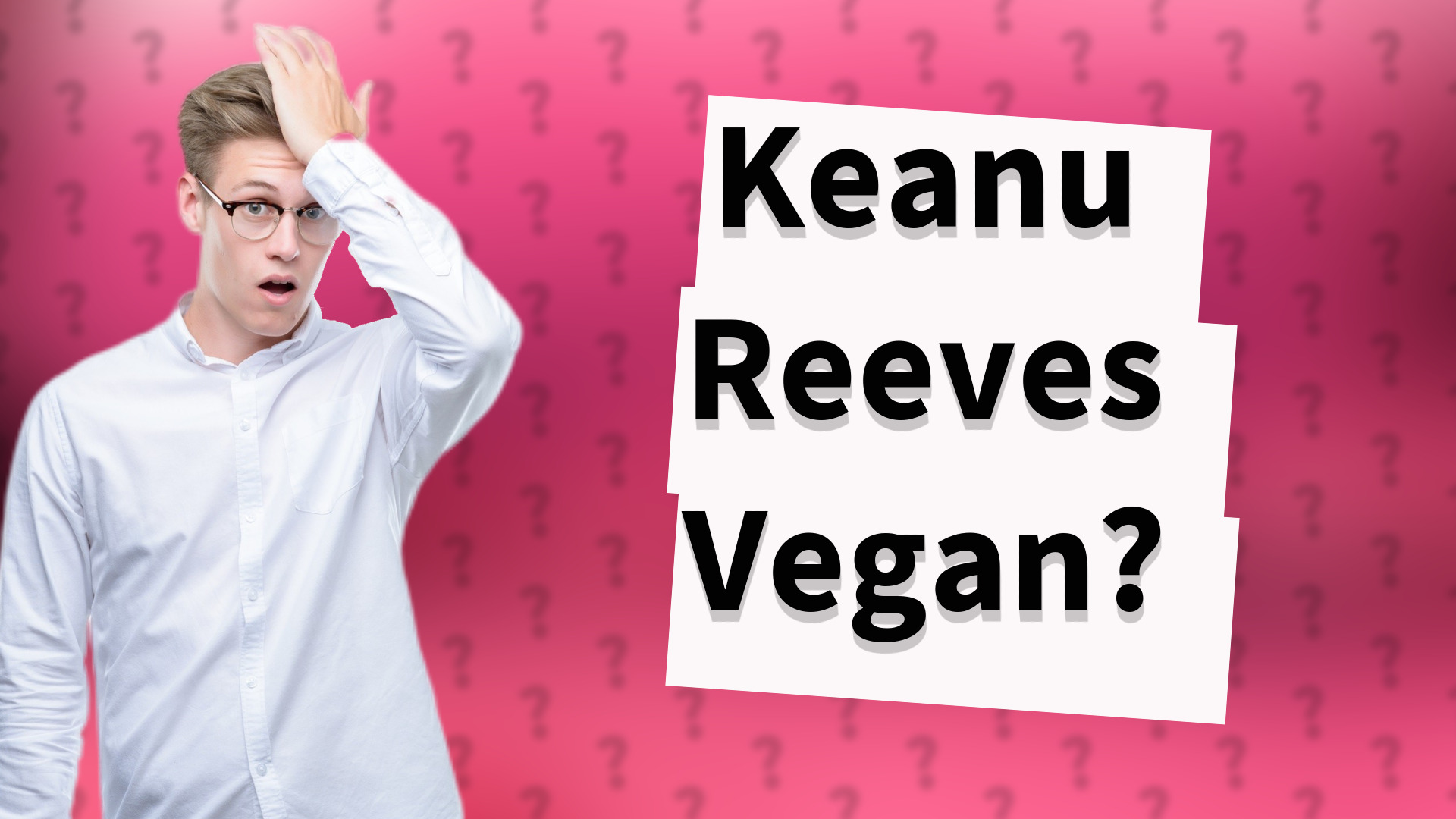 Keanu Reeves Vegan?