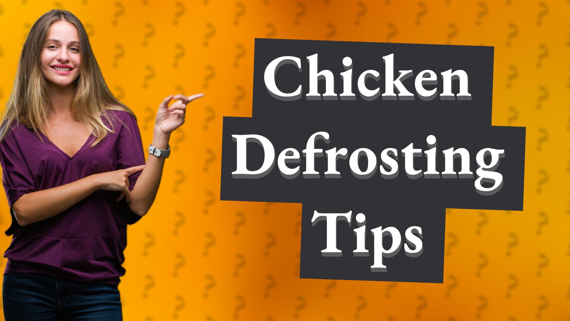 Chicken Defrosting Tips