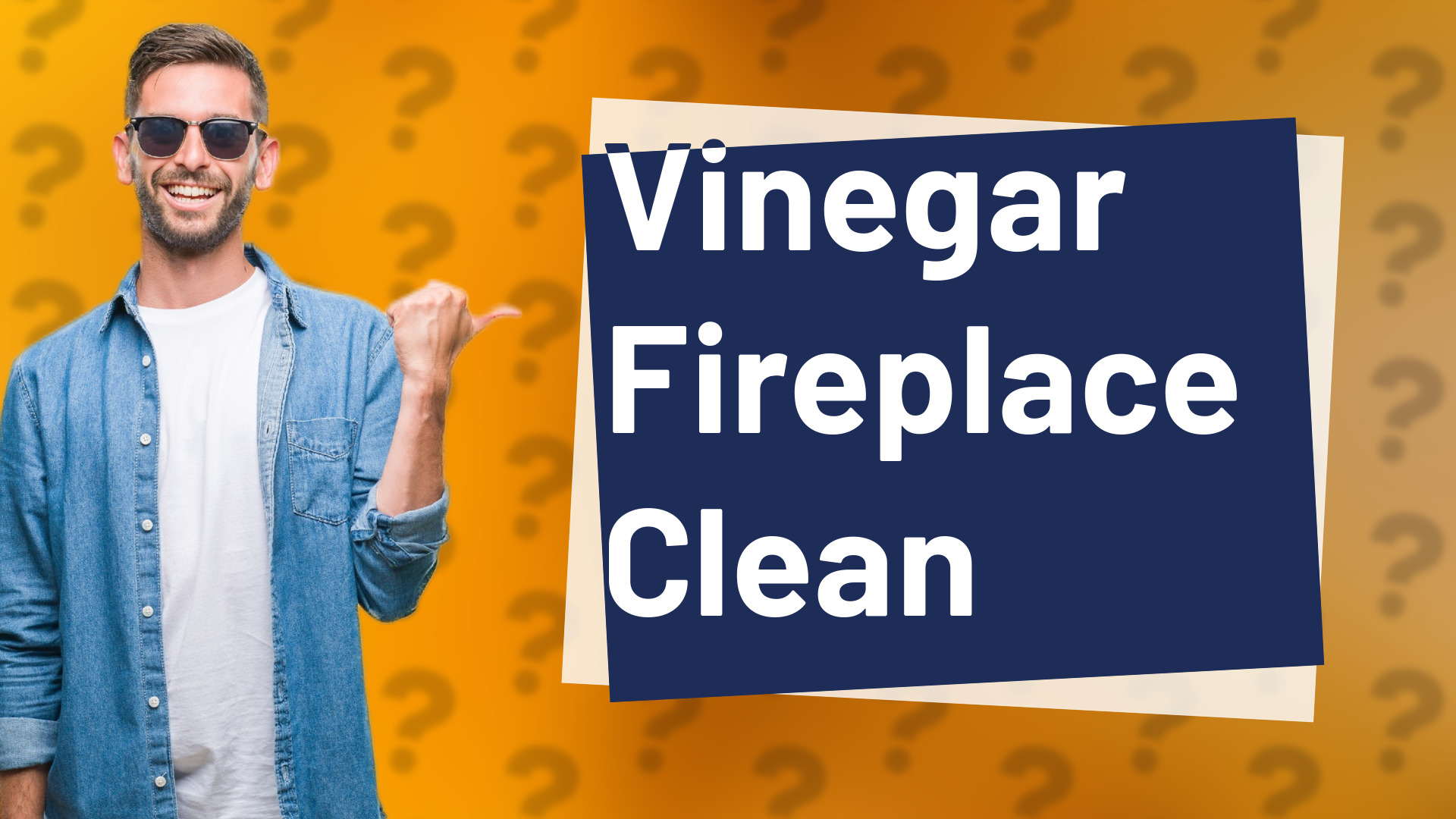 Vinegar Fireplace Clean