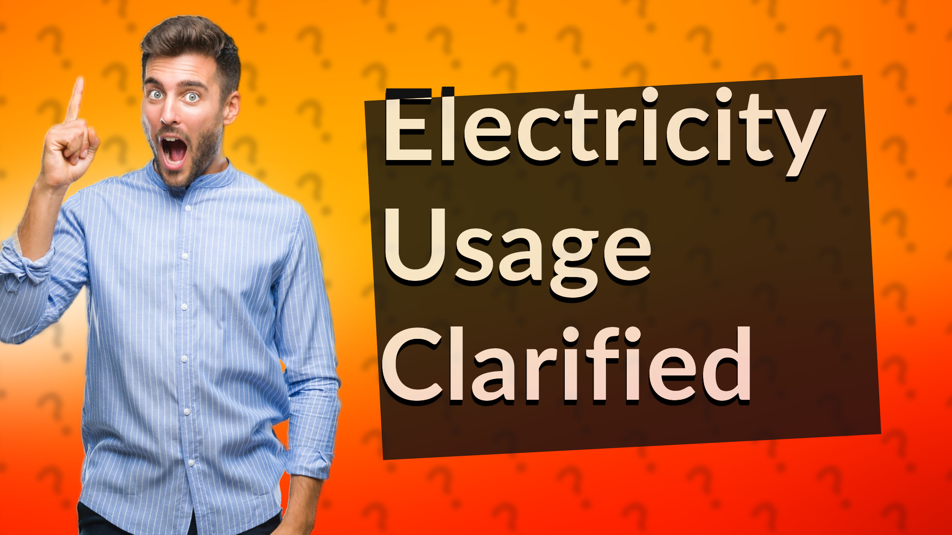 Electricity Usage Clarified