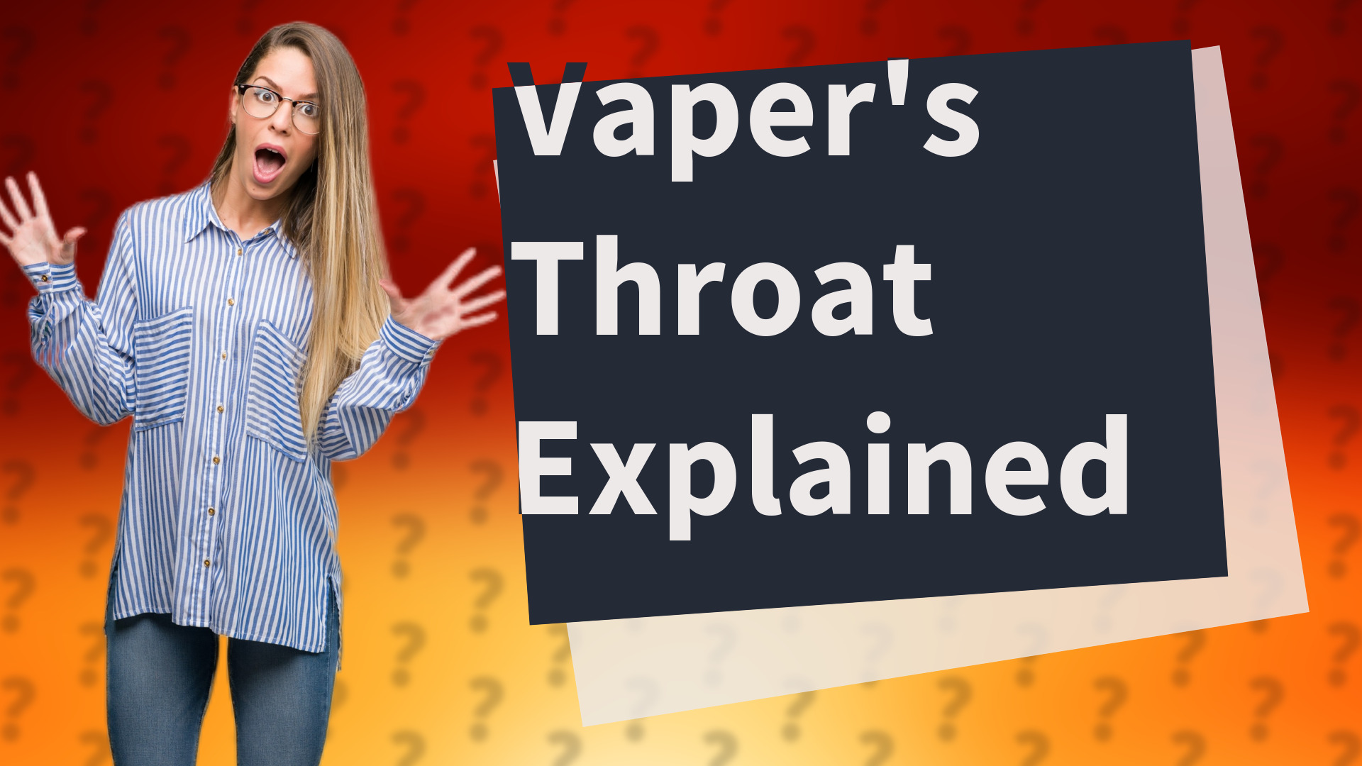 Vaper's Throat Explained
