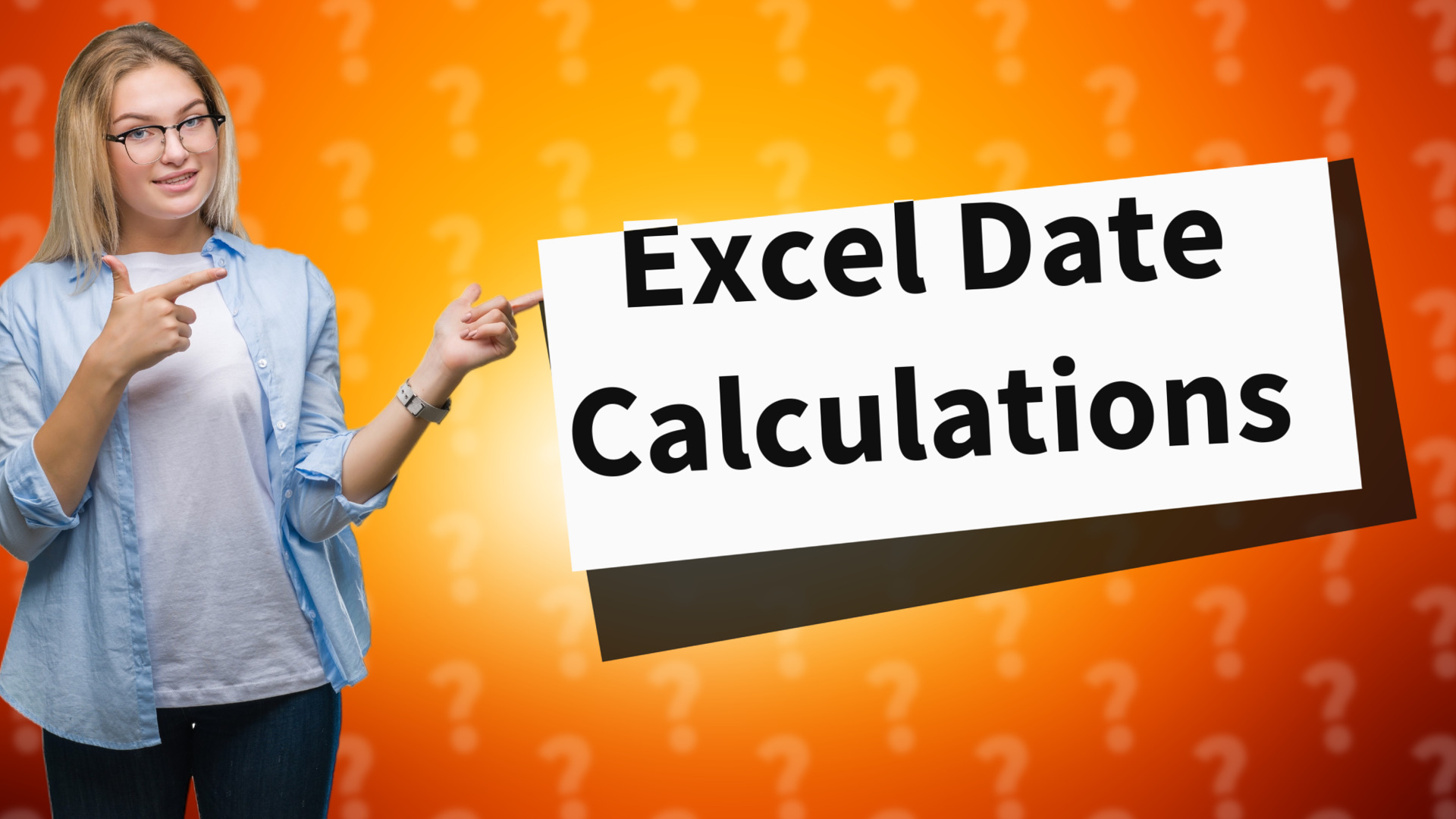 Excel Date Calculations