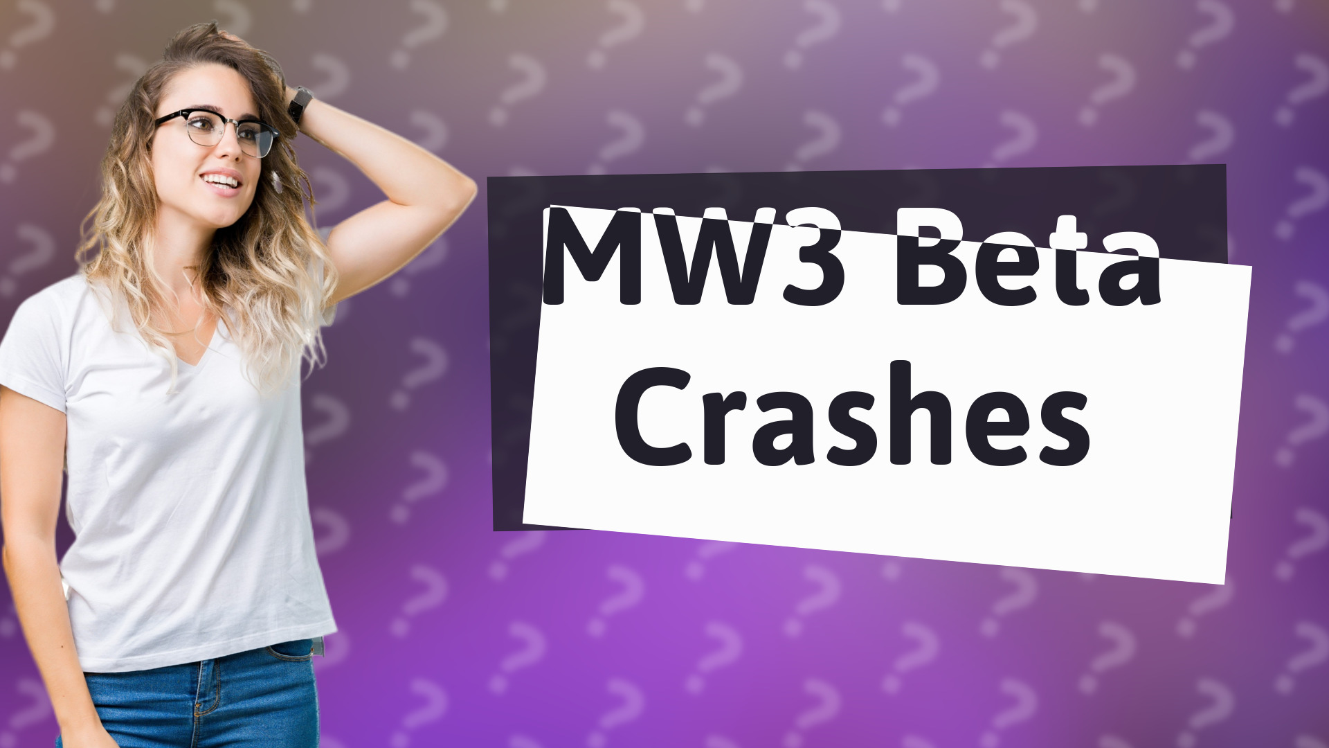 MW3 Beta Crashes