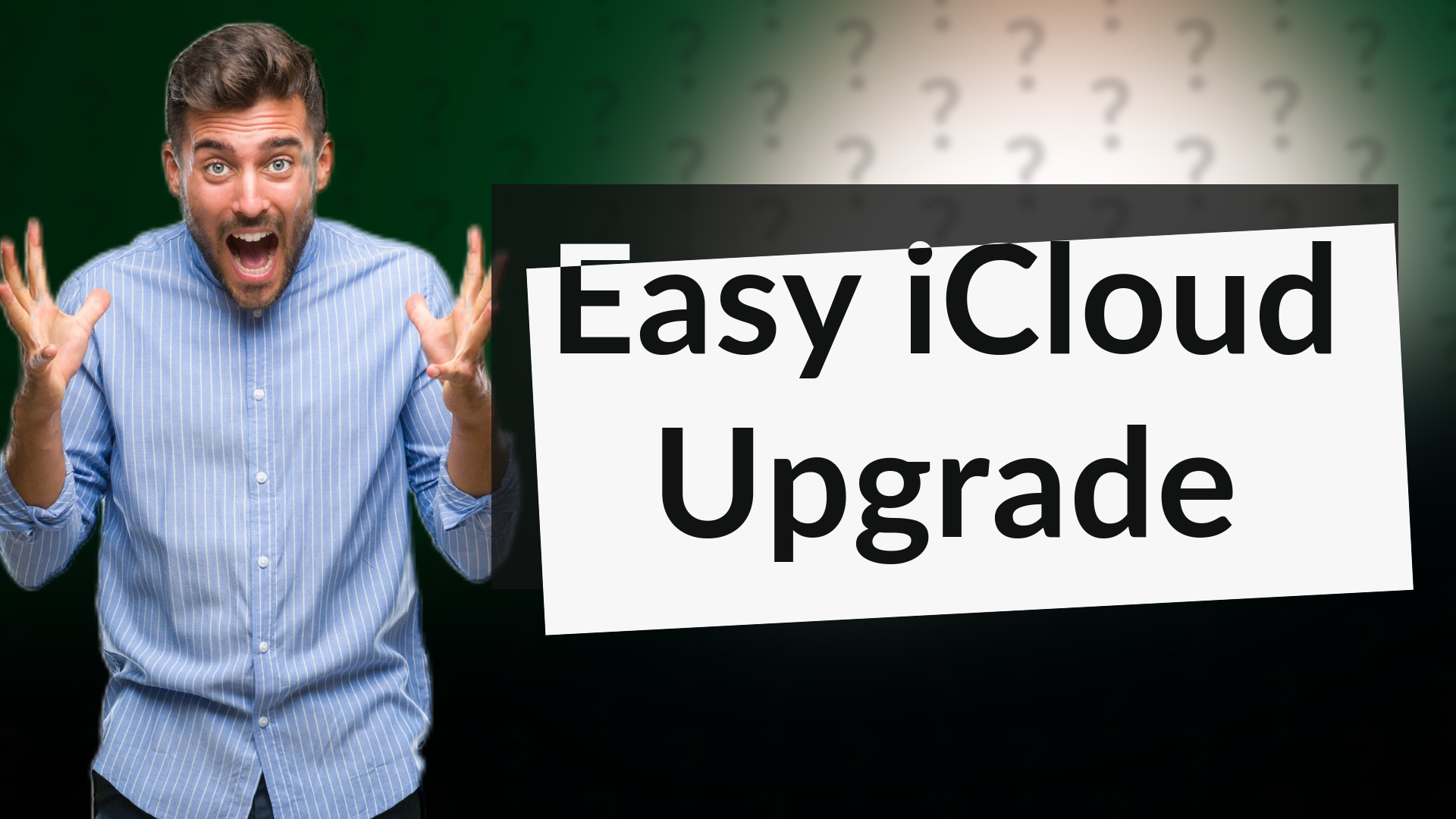 Easy iCloud Upgrade