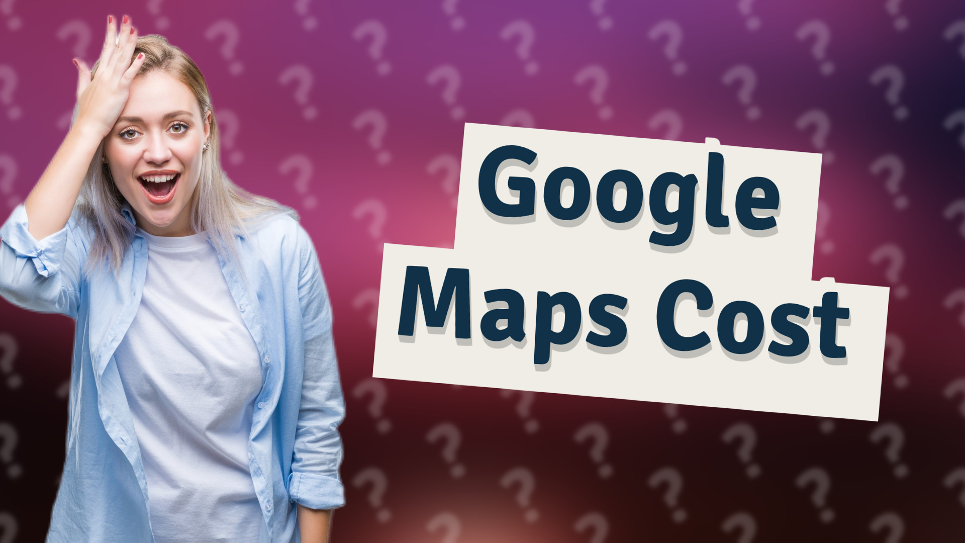 Google Maps Cost