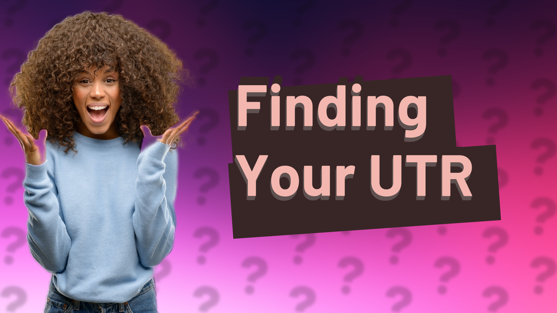 Finding Your UTR