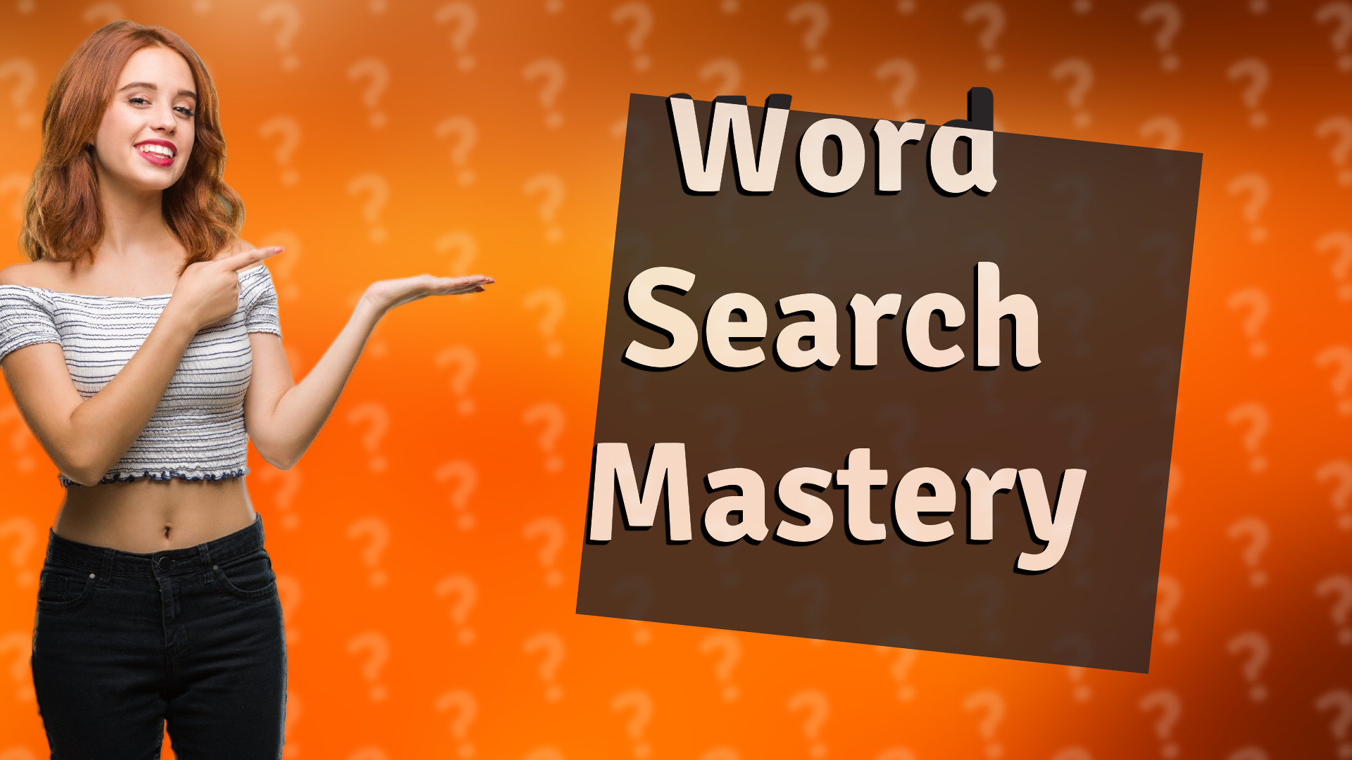 Word Search Mastery