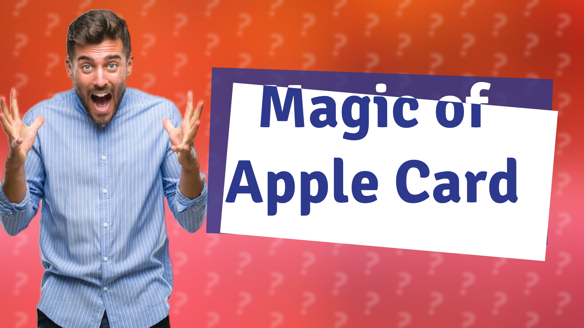 Magic of Apple Card