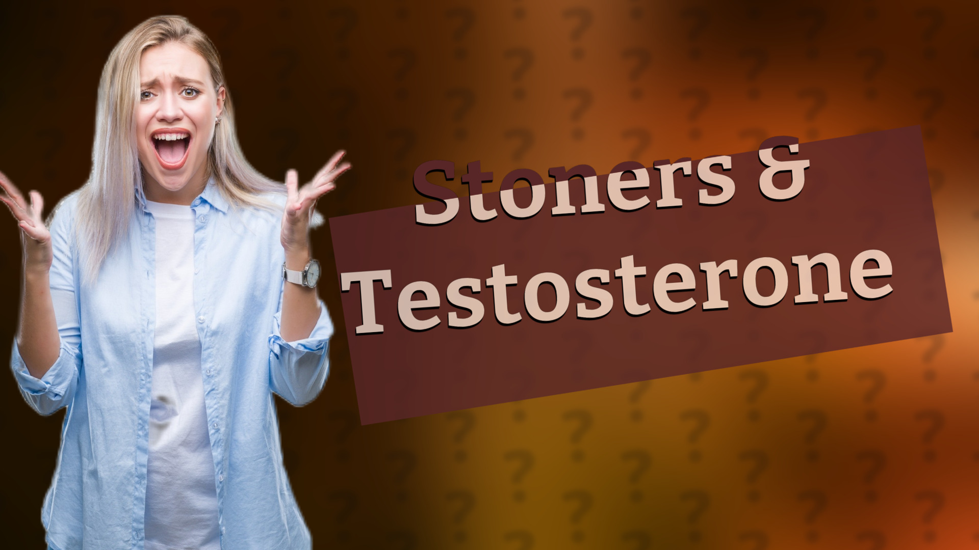 Stoners & Testosterone
