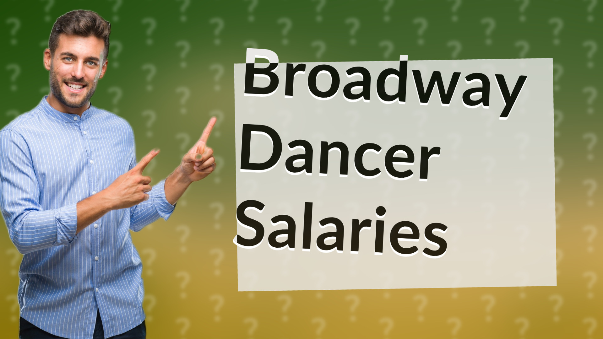 Broadway Dancer Salaries