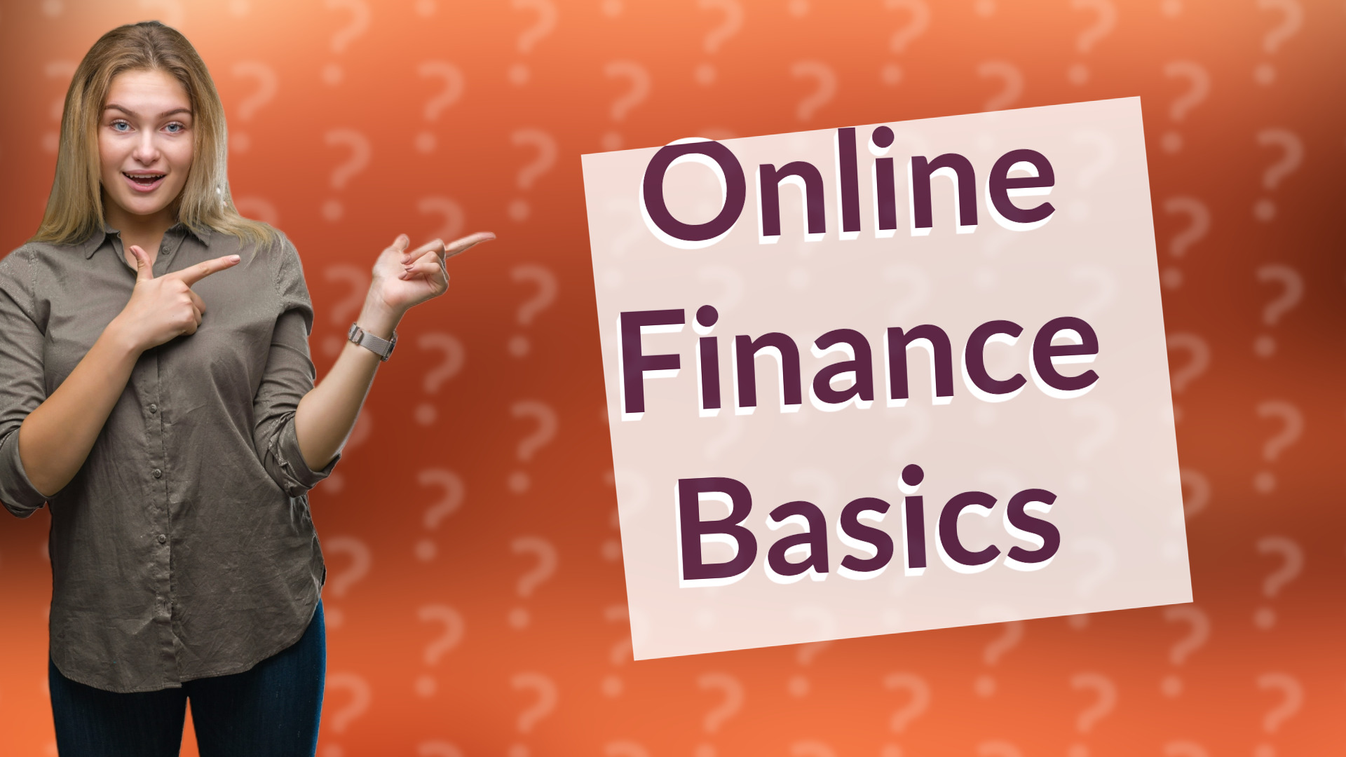 Online Finance Basics