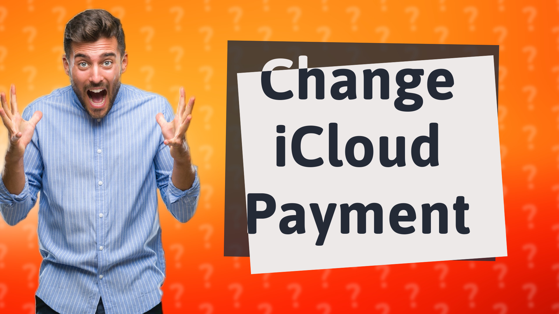 Change iCloud Payment