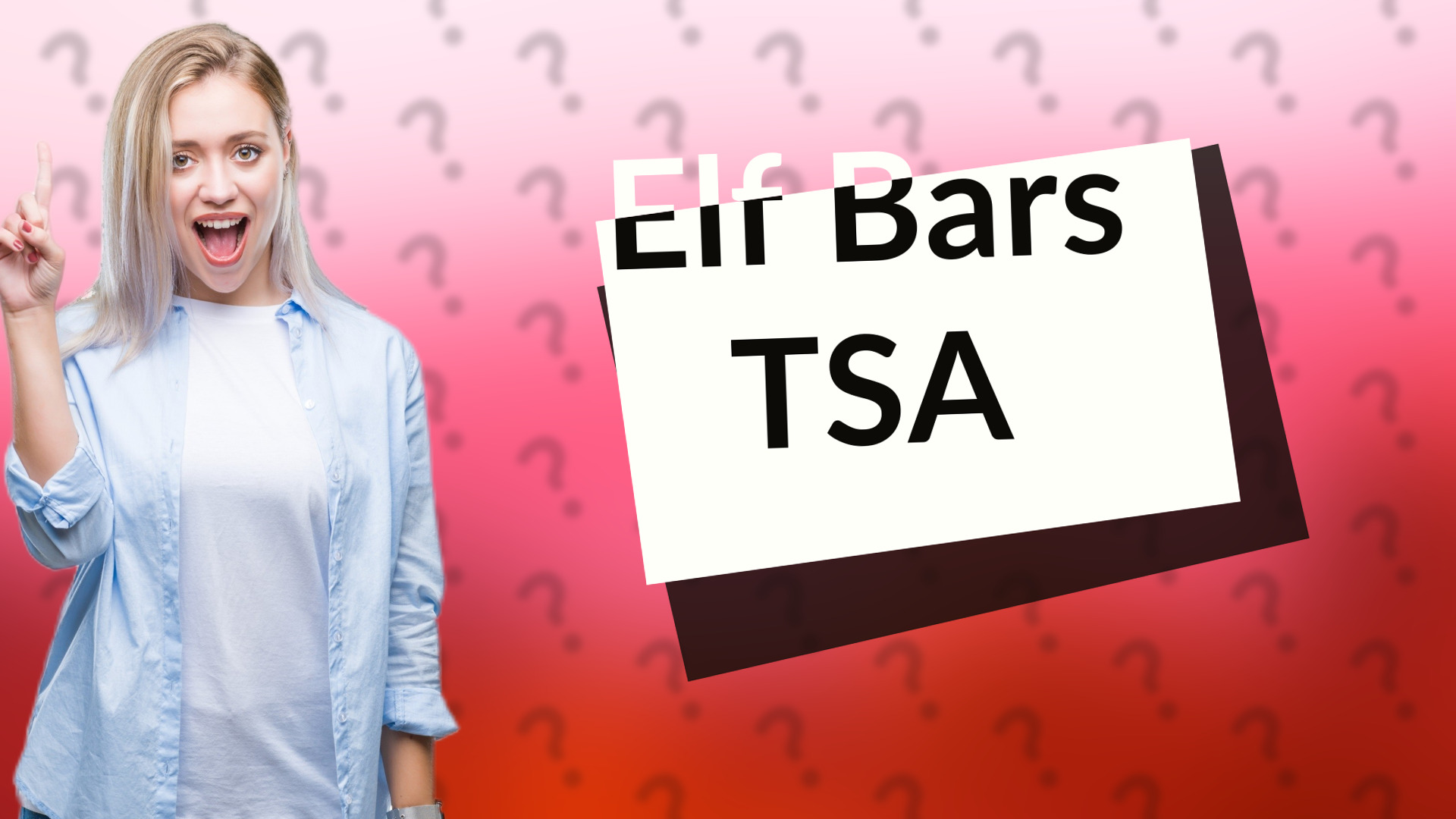 Elf Bars TSA