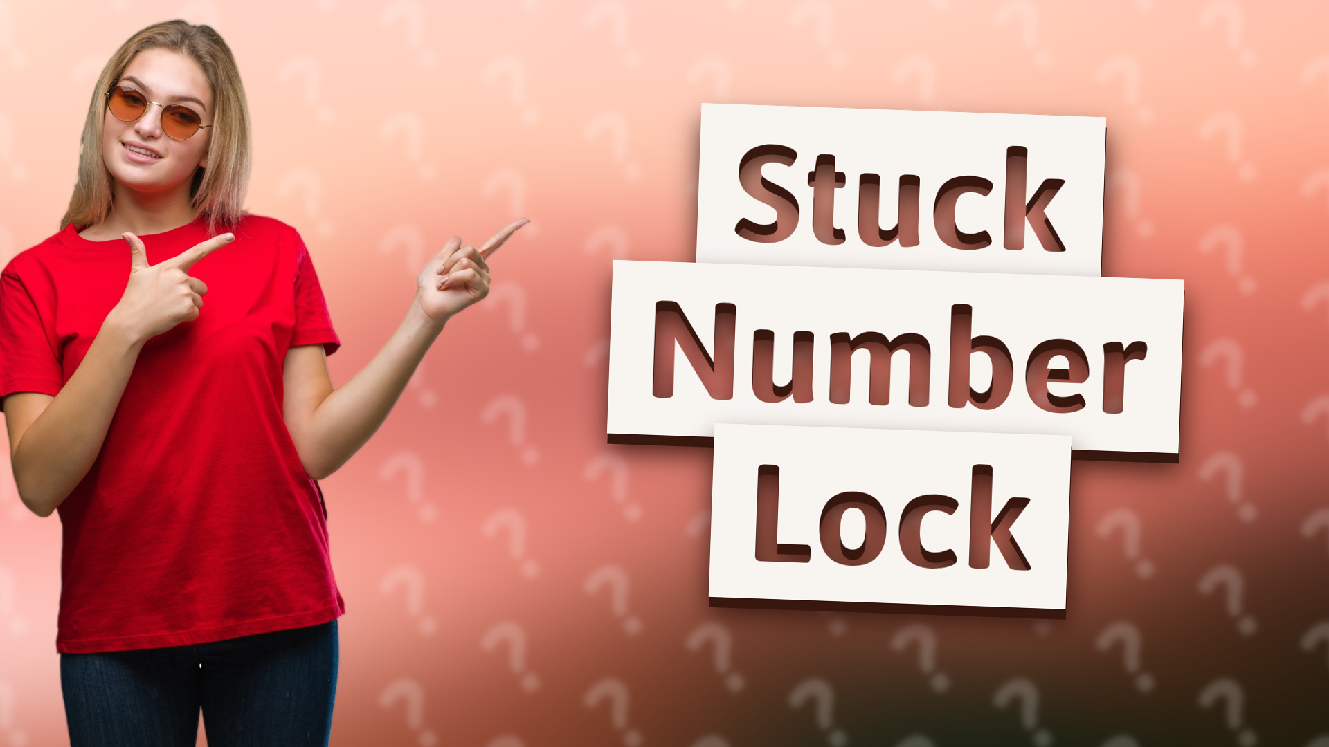 Stuck Number Lock