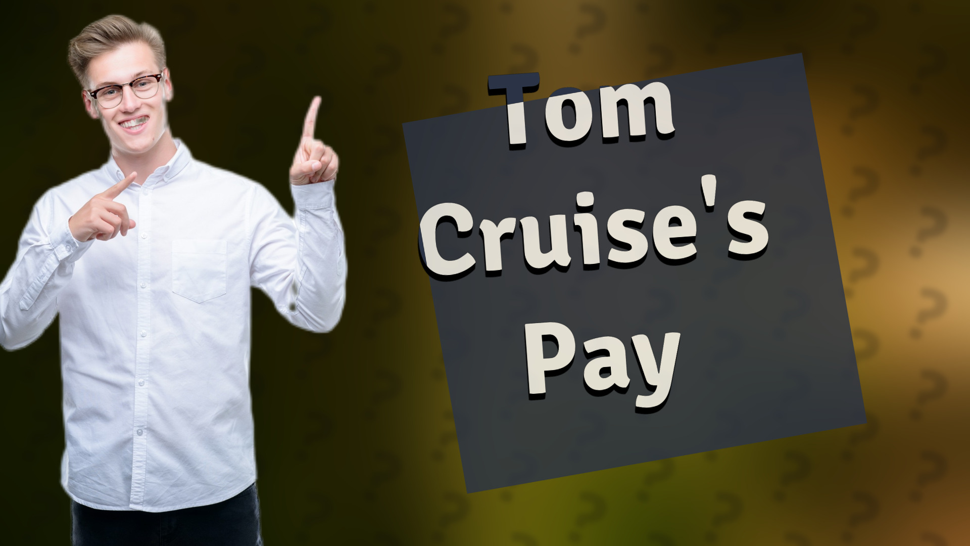 Tom Cruise's Pay