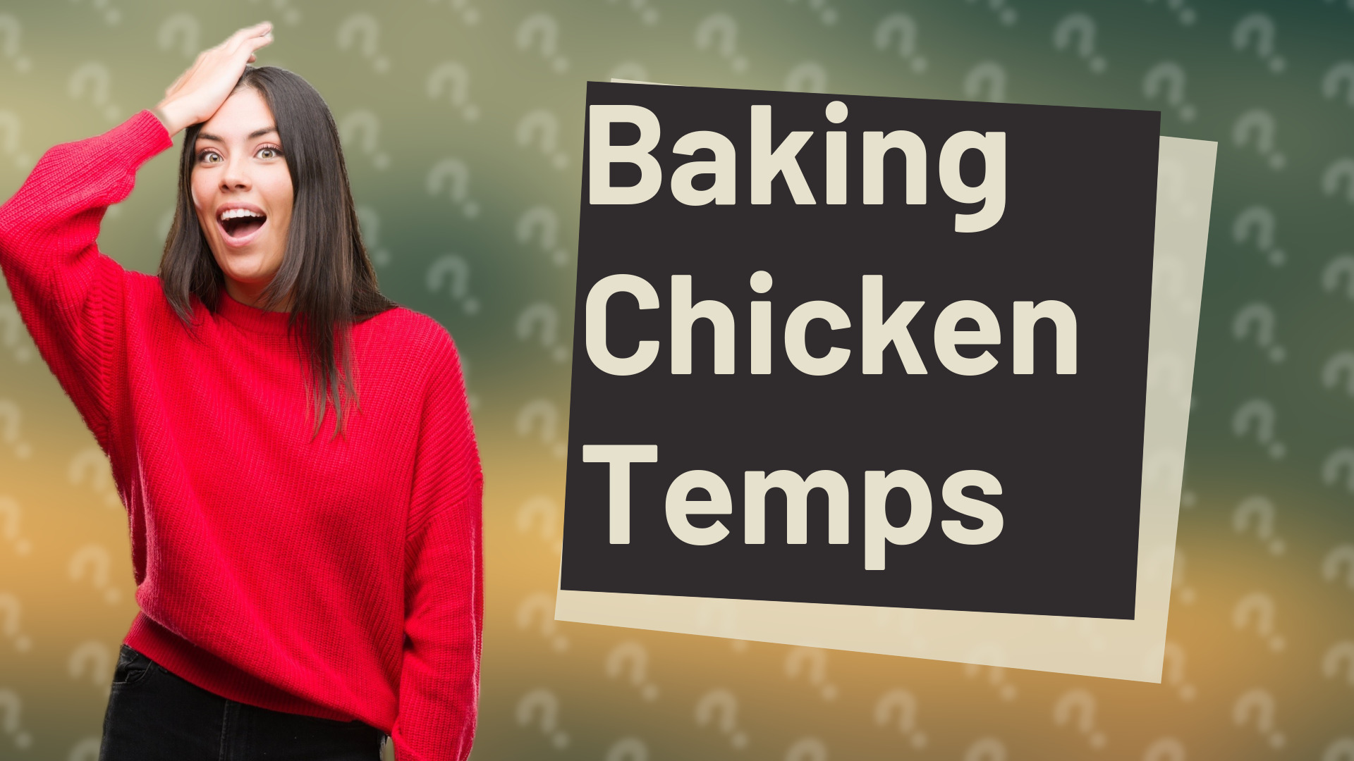 Baking Chicken Temps