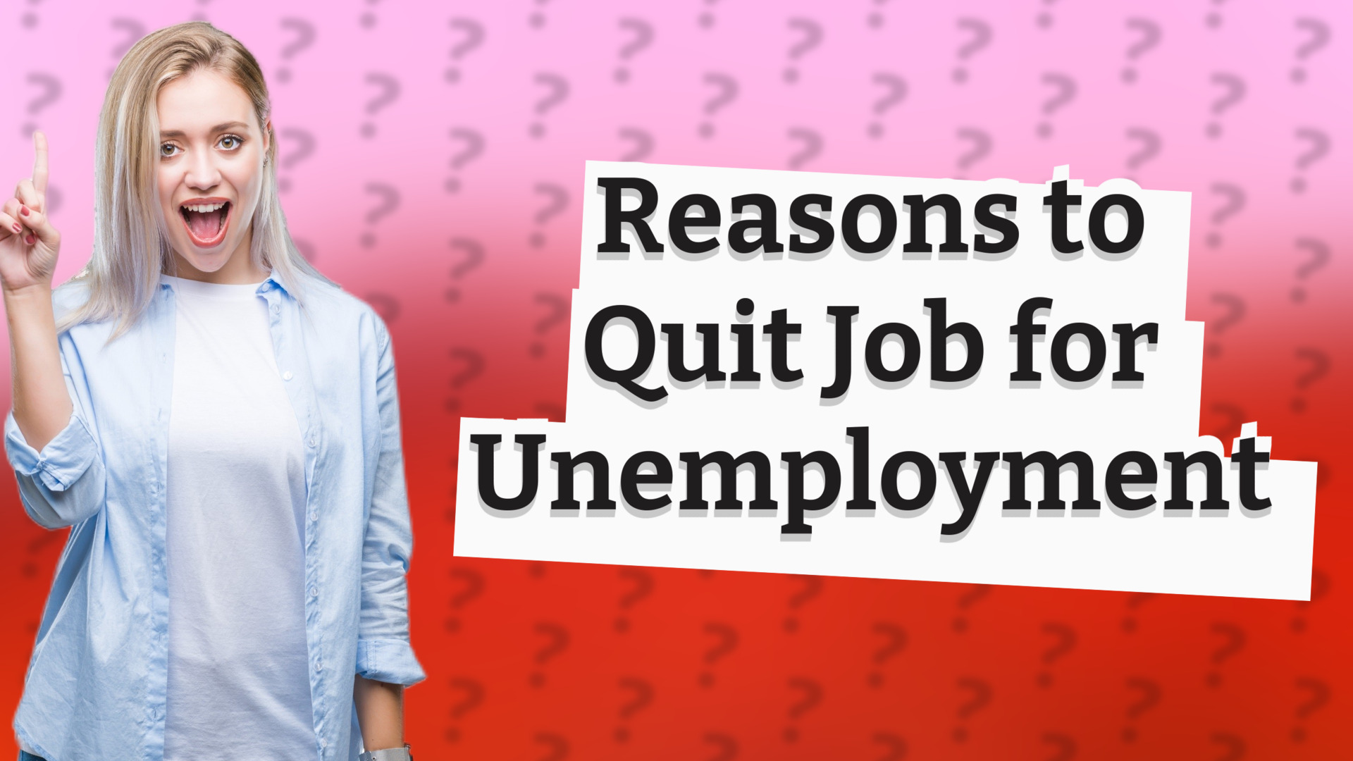 Reasons to Quit Job for Unemployment