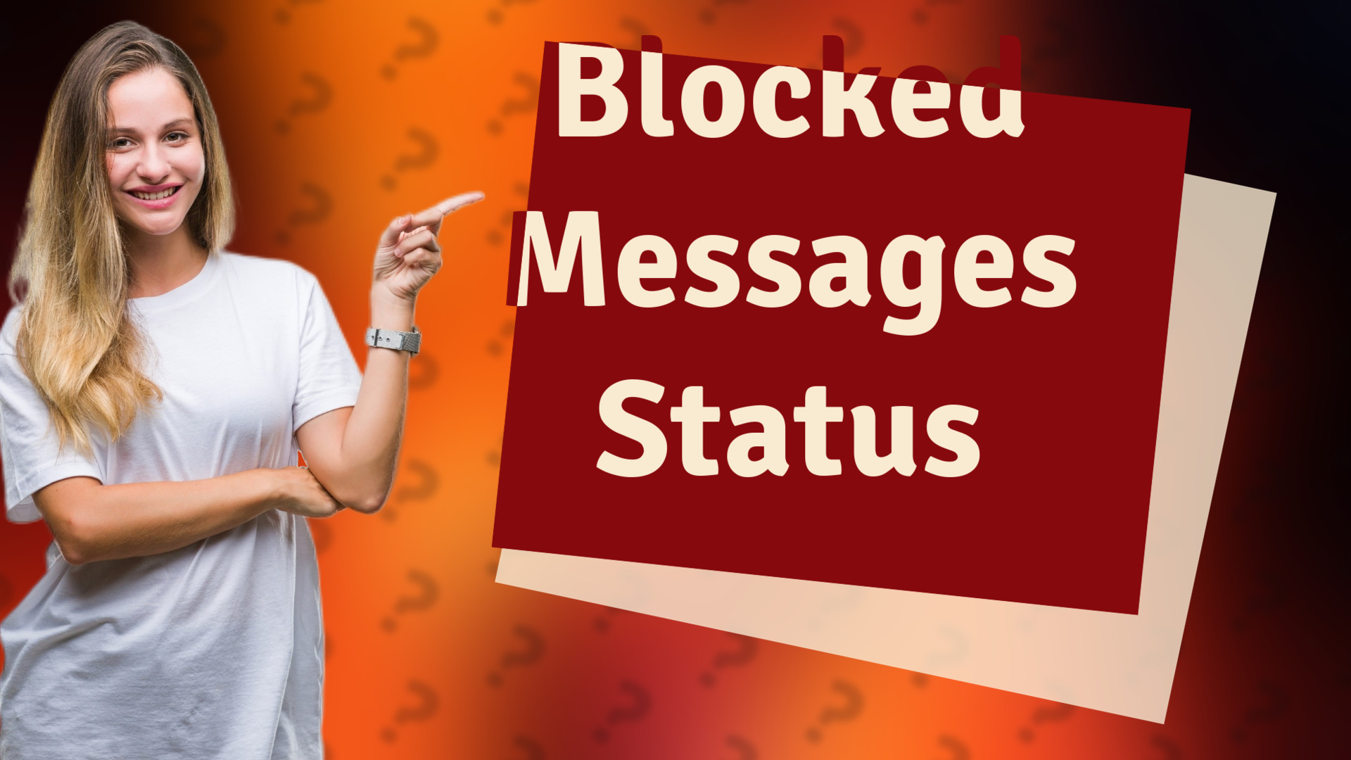 Blocked Messages Status