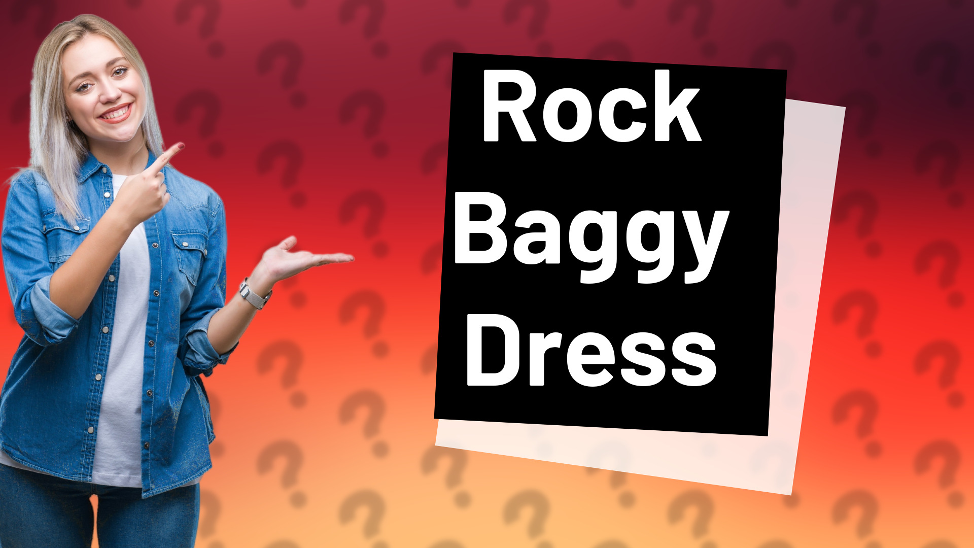 Rock Baggy Dress