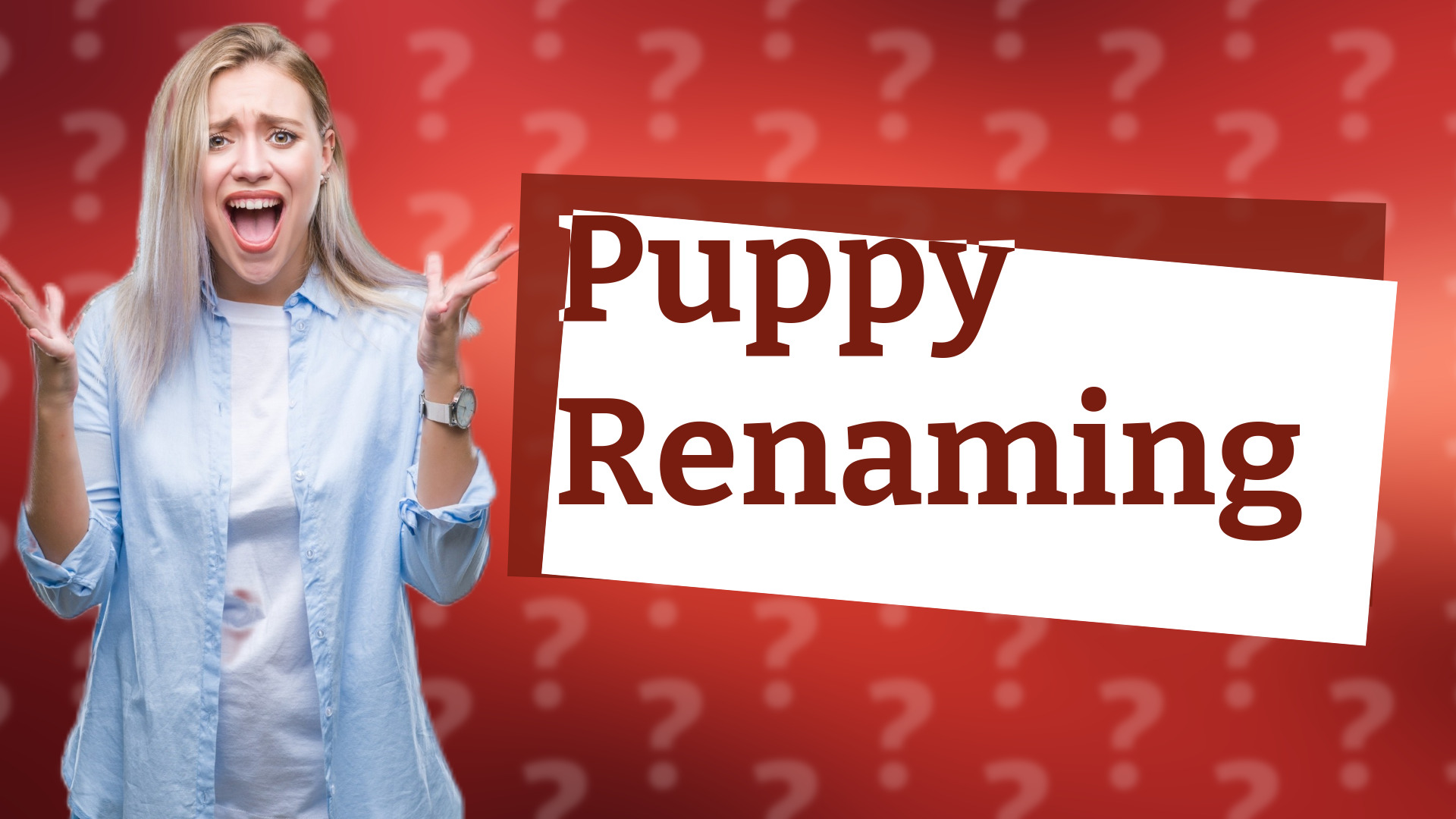 Puppy Renaming