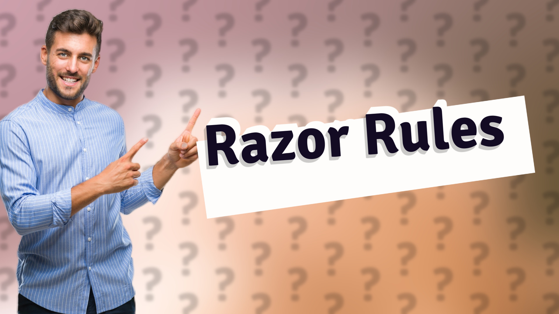 Razor Rules