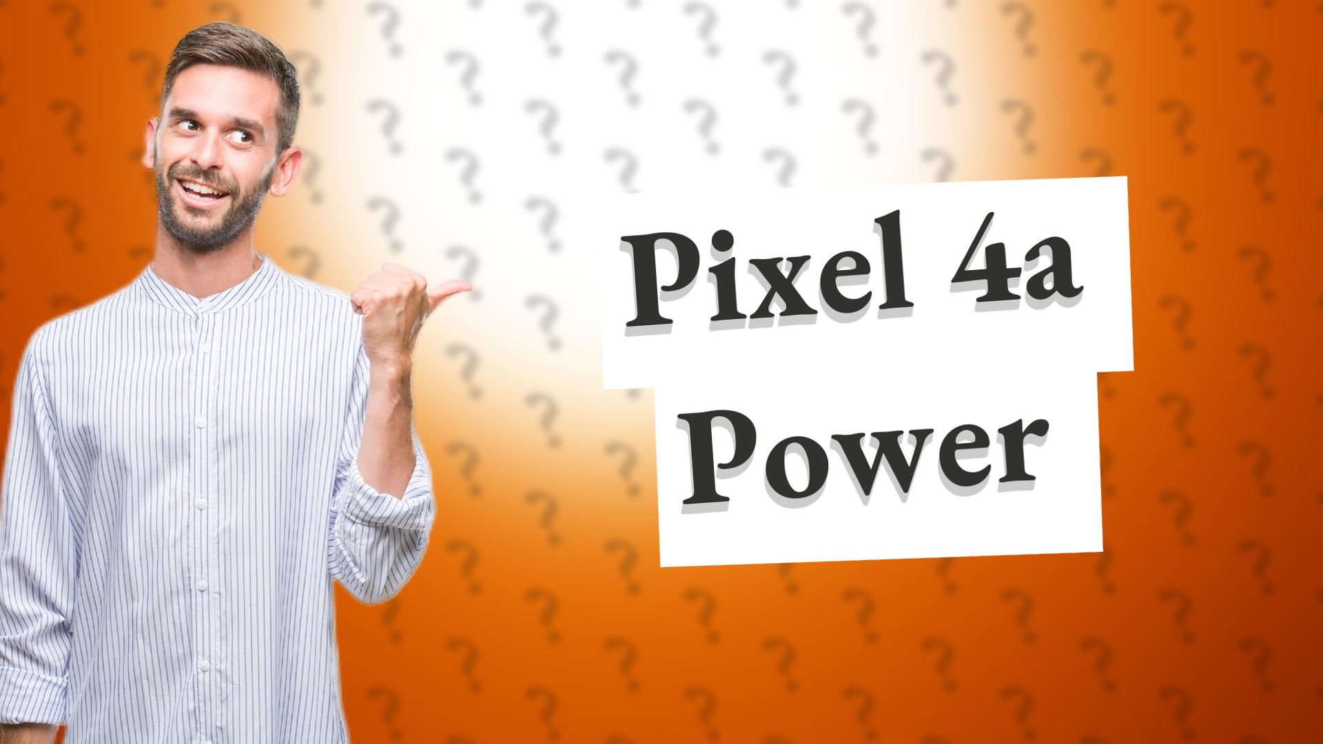 Pixel 4a Power