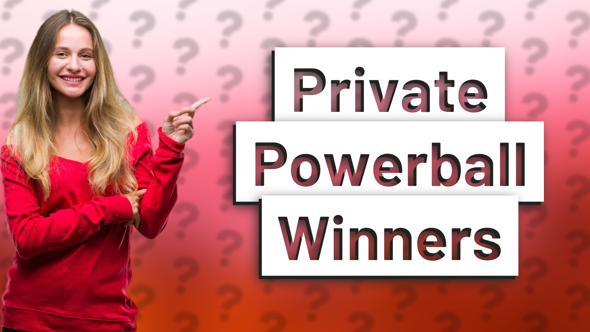 Private Powerball Winners