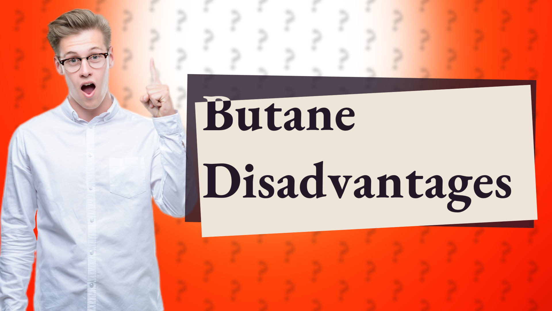 Butane Disadvantages