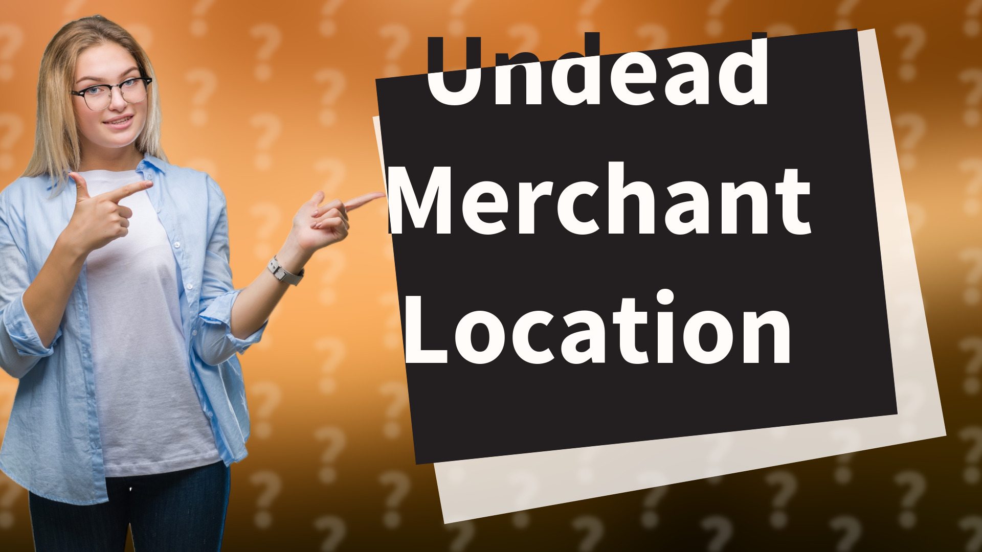 Undead Merchant Location